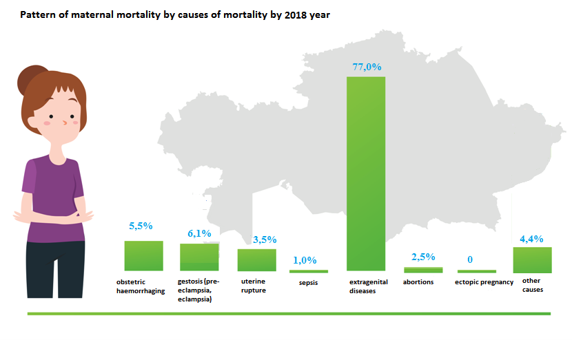 Pattern of maternal mortality by causes of mortality